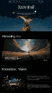 Innovation Landing 动态预览